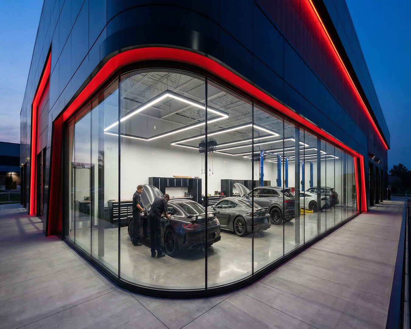 女神视频汽车改装门店